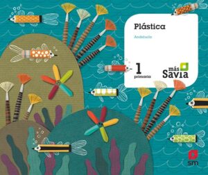 Portada del producto:  SD Alumno. Plástica. 1 Primaria. Mas Savia. Andalucía