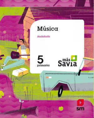 Portada del producto:  SD Alumno. Música. 5 Primaria. Más Savia. Andalucía