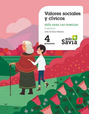 Portada del producto:  SD Alumno. Valores sociales y cívicos. 4 Primaria. Mas Savia. Andalucía