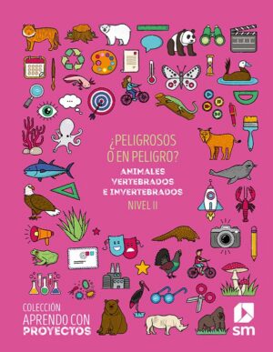 Portada del producto:  SD Alumno. ¿Peligrosos o en peligro? Nivel II. Primaria. Aprendo con proyectos