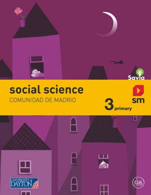 Portada del producto:  SD Alumno. .Social science. 3 Primary. Savia. Madrid