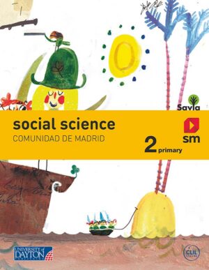 Portada del producto:  SD Alumno .Social science. 2 Primary. Savia .Madrid