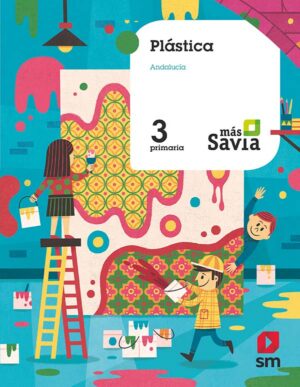 Portada del producto:  SD Alumno. Plástica. 3 Primaria. Mas Savia. Andalucía