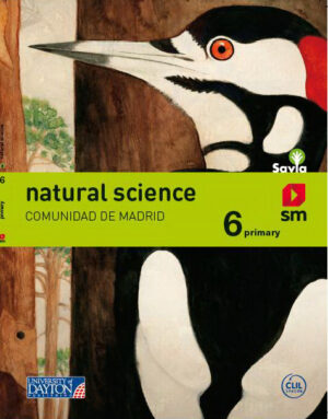 Portada del producto:  SD Alumno. Natural Science. 6 Primary. Más Savia. Comunidad de Madrid
