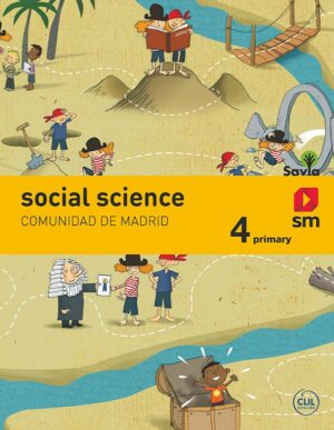 Portada del producto:  SD Alumno. Social science. 4 Primary. Savia. Madrid