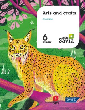 Portada del producto:  SD Alumno. Arts and crafts. 6 Primary. Más Savia. Andalucía