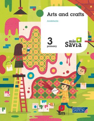 Portada del producto:  SD Alumno. Arts and crafts. 3 Primary. Mas Savia. Andalucía