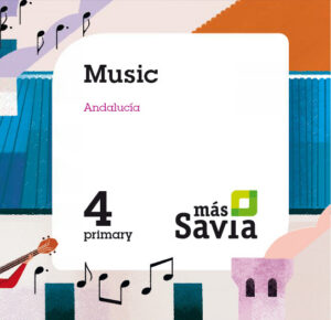 Portada del producto:  SD Alumno. Music. 4 Primary. Más Savia. Andalucía