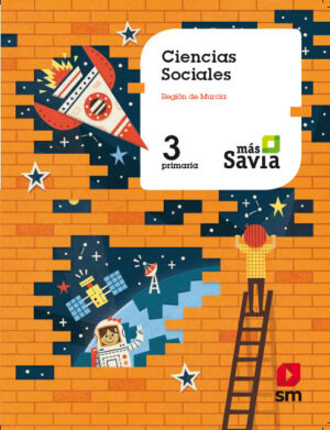 Portada del producto:  SD Alumno. Ciencias sociales. 3 Primaria. Mas Savia. Murcia