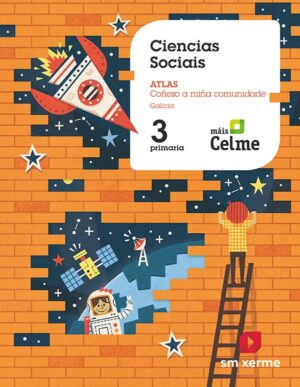 Portada del producto:  SD Alumno. Ciencias sociais. 3 Primaria. Máis Celme
