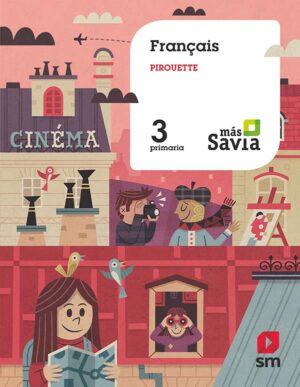 Portada del producto:  SD Alumno. Francés Pirouette. 3 Primaria. Más Savia