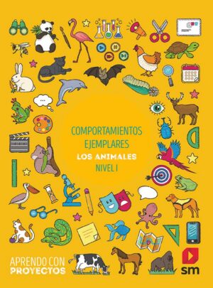 Portada del producto:  SD Alumno. Comportamientos ejemplares. Los animales (Nivel I). Aprendo con proyectos