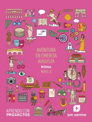 Portada del producto:  SD Alumno. Aventura en emerita augusta. Roma (Nivel II). Aprendo con proxectos