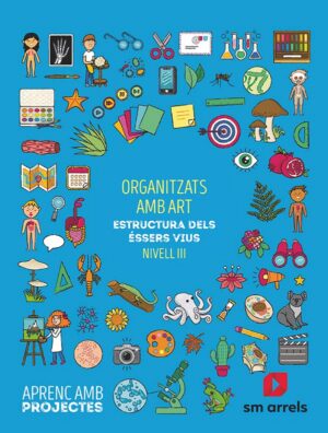 Portada del producto:  SD Alumno. Organitzats amb art. Estructura dels éssers vivs (Nivel III). Aprenc amb projectes
