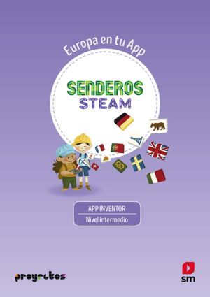 Portada del producto:  SD Alumno. Europa en tu app. 6 Primaria [Appinventor]. Robótica