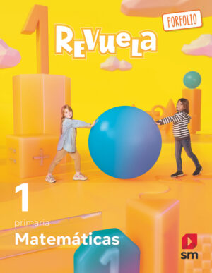 Portada del producto:  DA. Matemáticas. 1 Primaria. Revuela