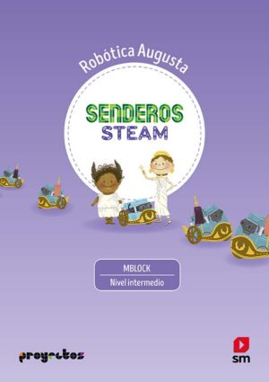 Portada del producto:  SD Alumno. Robótica Augusta. 6 Primaria [MBOT]. Robótica