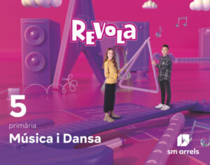Portada del producto:  DA. Música i Dansa. 5 Primària. Revola
