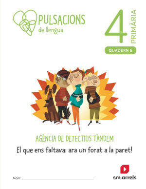 Portada del producto:  SD Alumno. Llengua. 4 Primària. Pulsacions