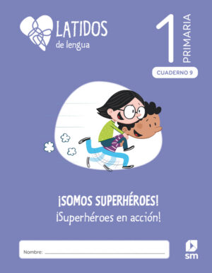 Portada del producto:  SD Alumno. Lengua. 1 Primaria. Latidos. Cuadernos 1-9