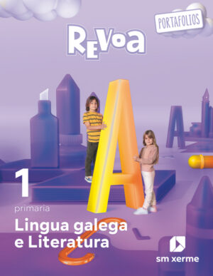 Portada del producto:  DA. Lingua galega e Literatura. 1 Primaria. Revoa