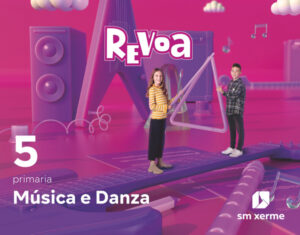Portada del producto:  DA. Música e Danza. 5 Primaria. Revoa
