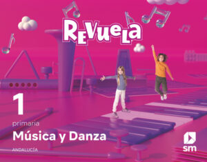 Portada del producto:  DA. Música y Danza. 1 Primaria. Revuela. Andalucía