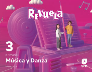 Portada del producto:  DA. Música y Danza. 3 Primaria. Revuela. Andalucía