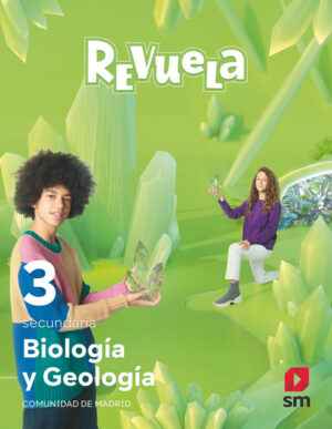 Portada del producto:  DA. Biología y Geología. 3 Secundaria. Revuela