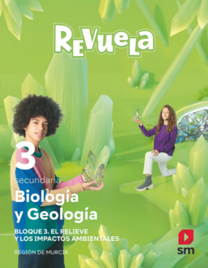 Portada del producto:  DA. Biología y Geología. 3 Secundaria. Bloques. Revuela.