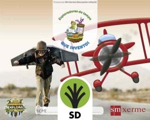 Portada del producto:  SD Alumno. Que invento! (Exploradores do tempo Nivel 2). Explora