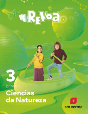 Portada del producto:  DA. Ciencias da Natureza. 3 Primaria. Revoa