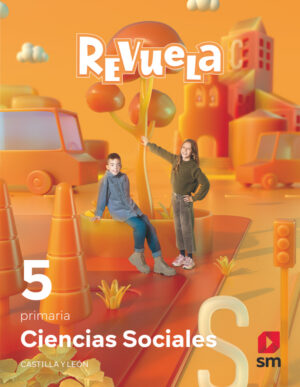 Portada del producto:  DA. Ciencias sociales. 5 Primaria. Revuela.