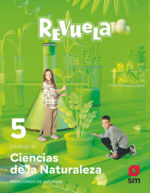 Portada del producto:  DA. Ciencias de la Naturaleza. 5 Primaria. Revuela.