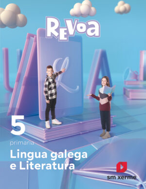 Portada del producto:  DA. Lingua galega e Literatura. 5 Primaria. Revoa