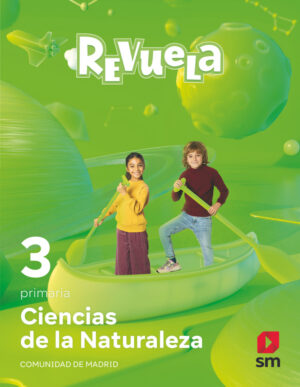Portada del producto:  DA. Ciencias de la Naturaleza. 3 Primaria. Revuela.