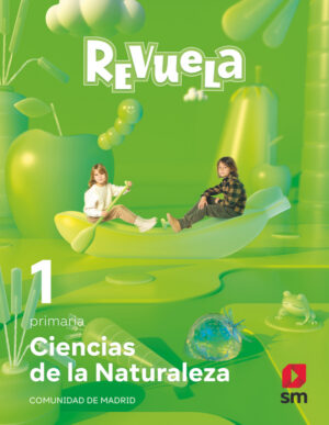 Portada del producto:  DA. Ciencias de la Naturaleza. 1 Primaria. Revuela