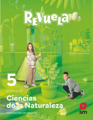 Portada del producto:  DA. Ciencias de la Naturaleza. 5 Primaria. Revuela
