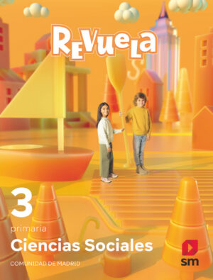Portada del producto:  DA. Ciencias Sociales. 3 Primaria. Revuela