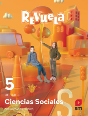 Portada del producto:  DA. Ciencias Sociales. 5 Primaria. Revuela