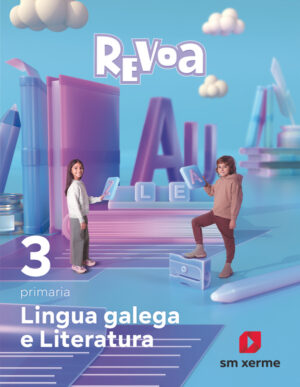 Portada del producto:  DA. Lingua galega e Literatura. 3 Primaria. Revoa