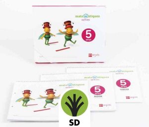 Portada del producto:  SD Alumno. Matemàtiques actives. 5 anys