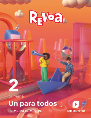 Portada del producto:  DA. Método Globalizado. Un para todos. 2 Primaria. 1 Trimestre. Revoa