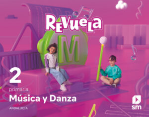 Portada del producto:  DA. Música y Danza. 2 Primaria. Revuela. Andalucía