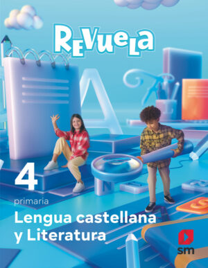 Portada del producto:  DA. Lengua Castellana y Literatura. 4 Primaria. Revuela