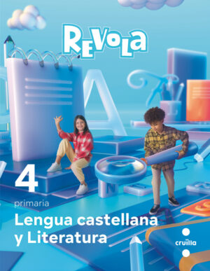 Portada del producto:  DA. Lengua castellana y Literatura. 4 Primaria. Revola