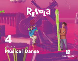 Portada del producto:  DA. Música i Dansa. 4 Primària. Revola