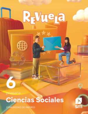 Portada del producto:  DA. Ciencias Sociales. 6 Primaria. Revuela.