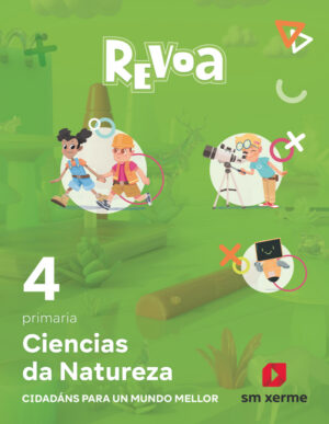 Portada del producto:  DA. Ciencias da Natureza. 4 Primaria. Revoa