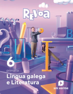 Portada del producto:  DA. Lingua galega e Literatura. 6 Primaria. Revoa